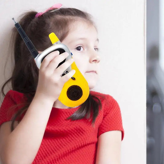 Connect your little ones' adventures with Toddlers Walkie Talkies 2 PK | SEA&SUN! Enjoy clear sound and a 2-mile range. Fun awaits!