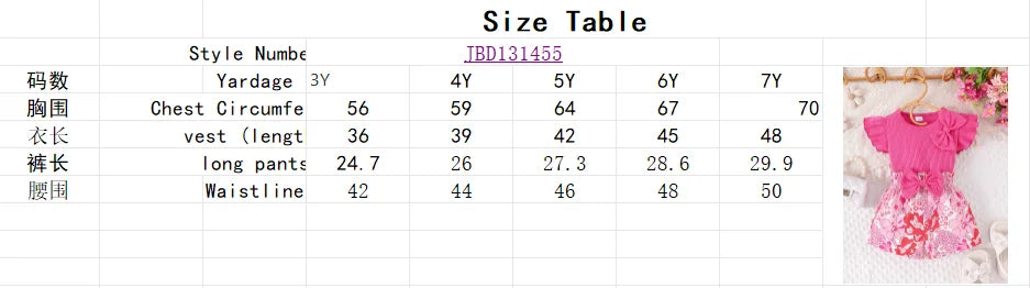 This Summer Girls Sweet Butterfly Sleeve Top-Printed Shorts is a cute choice Featuring a butterfly sleeve top and floral shorts, perfect for summer.