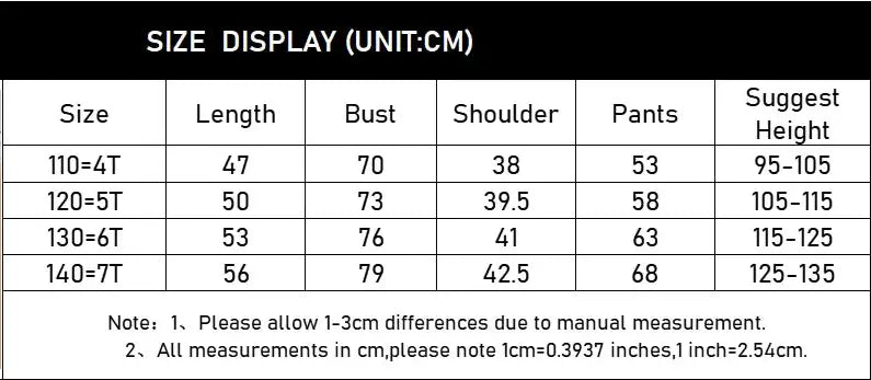 Get your little girl ready for spring with this adorable Girls Fashion Cartooned Long Sleeved Top and Black Pants!