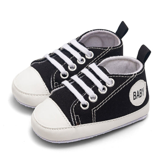 Introduce your little one to their first steps in style with our Infants Classic First Walker Sneakers.