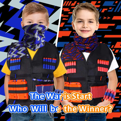 Outdoor kids Tactical Vest Kit For Nerf N-Strike Elite Series