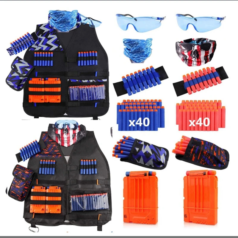 Outdoor kids Tactical Vest Kit For Nerf N-Strike Elite Series