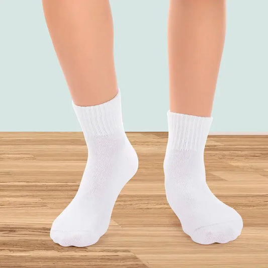 Introducing our Boys Antibacterial Cotton Mid Tube Socks! Made with soft, high-quality materials.