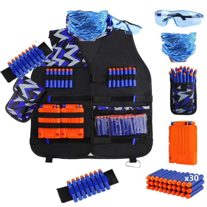 Outdoor kids Tactical Vest Kit For Nerf N-Strike Elite Series