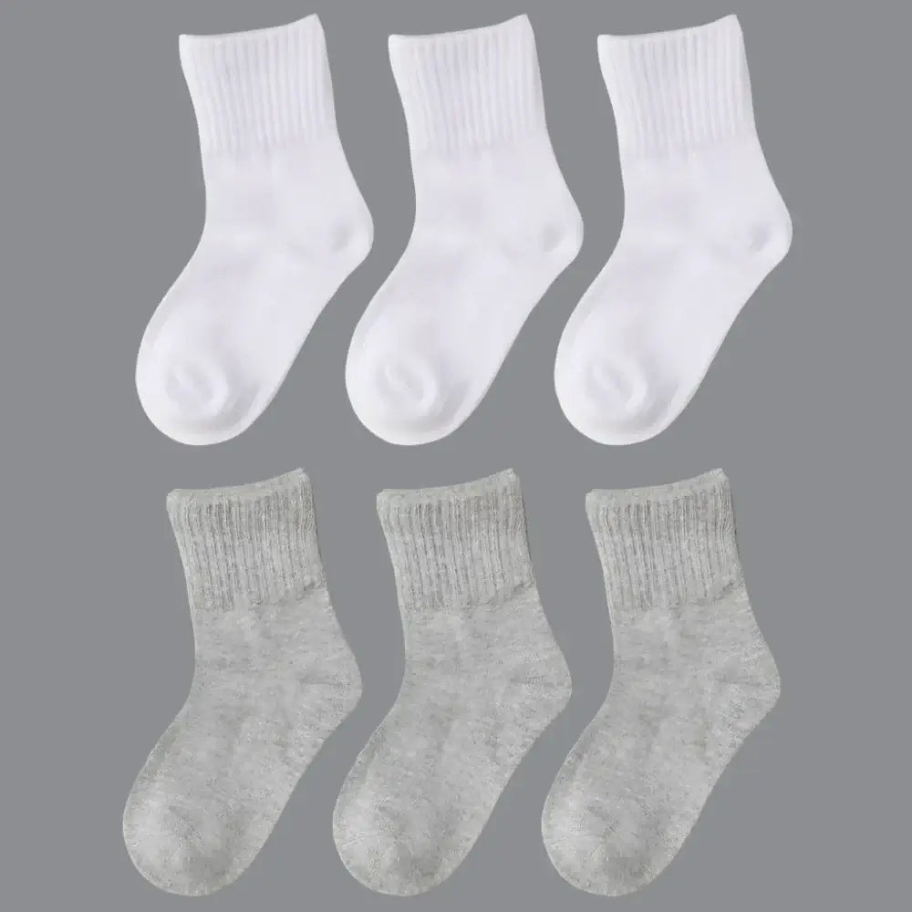 Introducing our Boys Antibacterial Cotton Mid Tube Socks! Made with soft, high-quality materials.