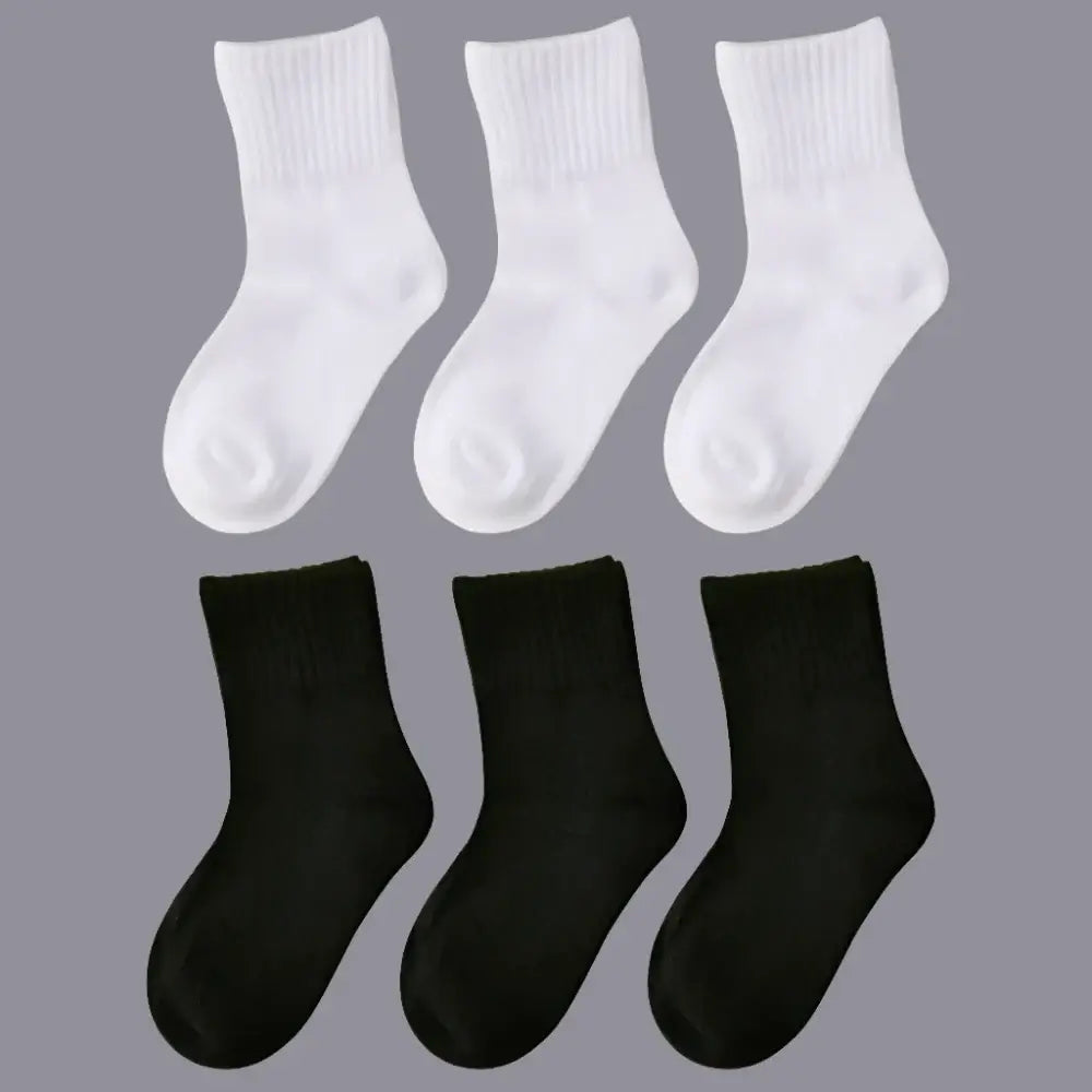 Introducing our Boys Antibacterial Cotton Mid Tube Socks! Made with soft, high-quality materials.