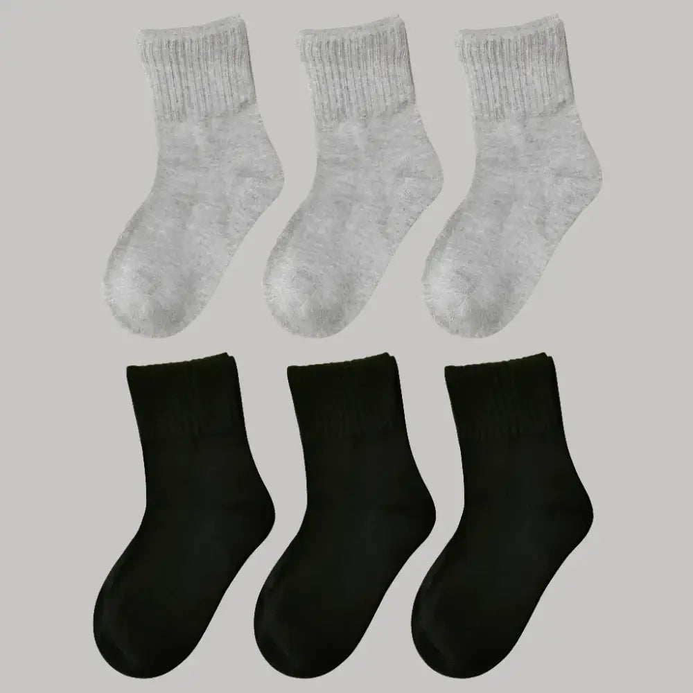 Introducing our Boys Antibacterial Cotton Mid Tube Socks! Made with soft, high-quality materials.