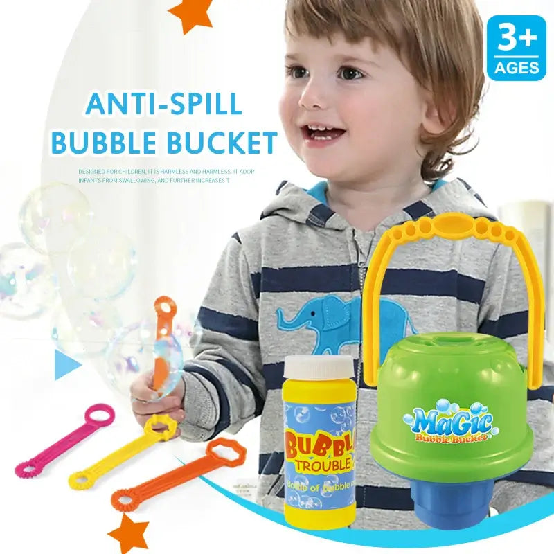 This innovative design prevents bubble water from spilling, giving you peace of mind and your baby a happy playtime.