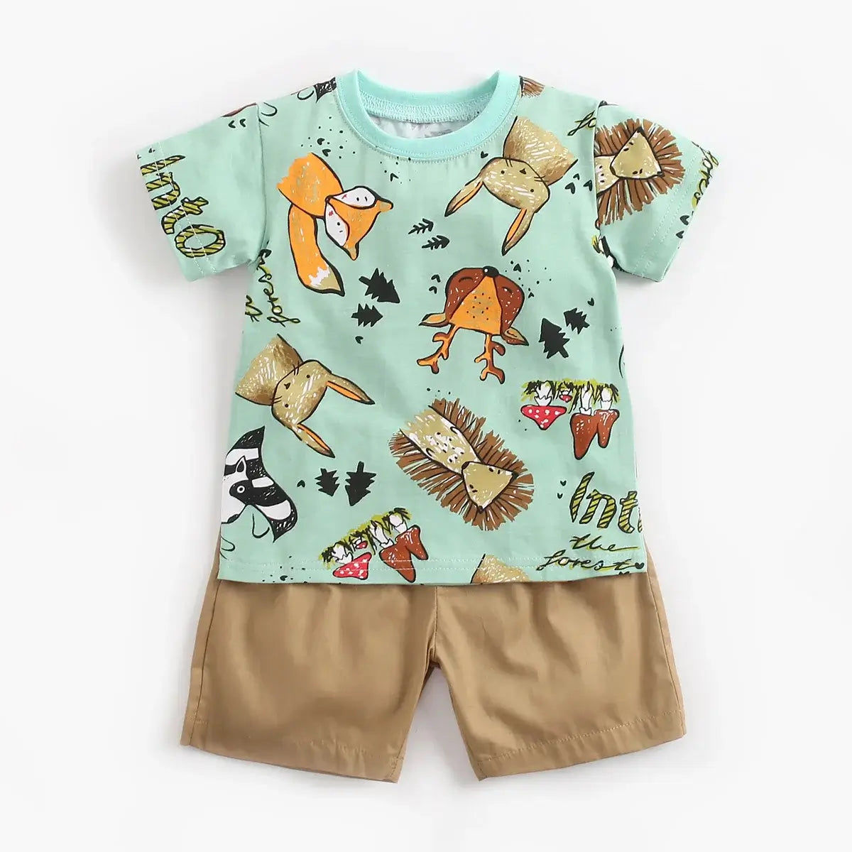 Snag this Stylish & Comfy Newborn Boys Summer T-Shirt & Shorts Set. Premium comfort for your little one.