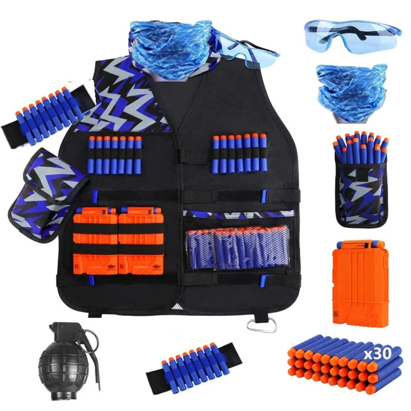 Outdoor kids Tactical Vest Kit For Nerf N-Strike Elite Series