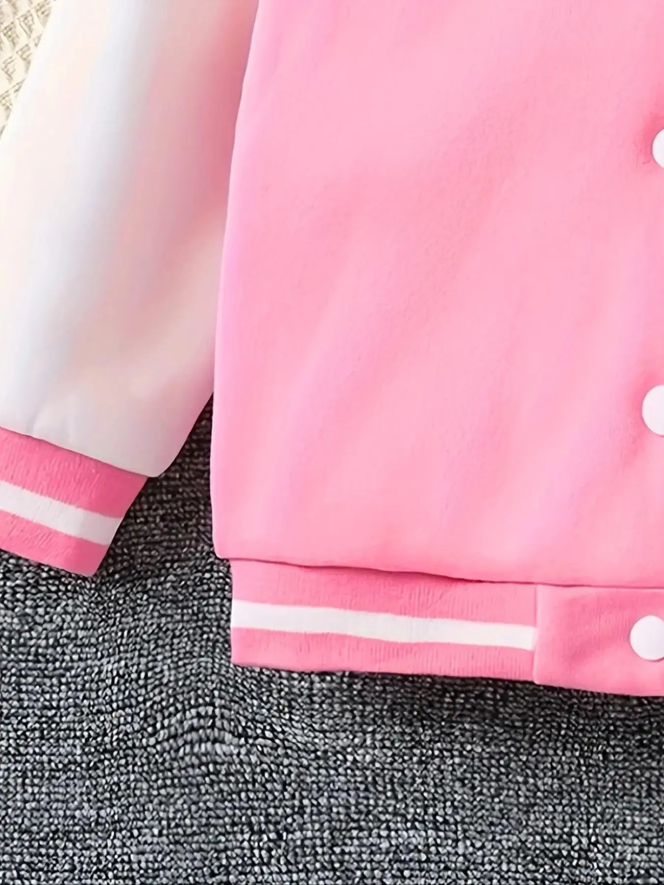 Shop the Girls Autumn Butterfly-Printed Pink Baseball Jackets for cozy comfort and stylish flair. Perfect for trendy girls aged 7-13 this fall!