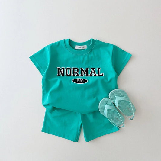 Summer Toddler Boys NORMAL Shorts Set