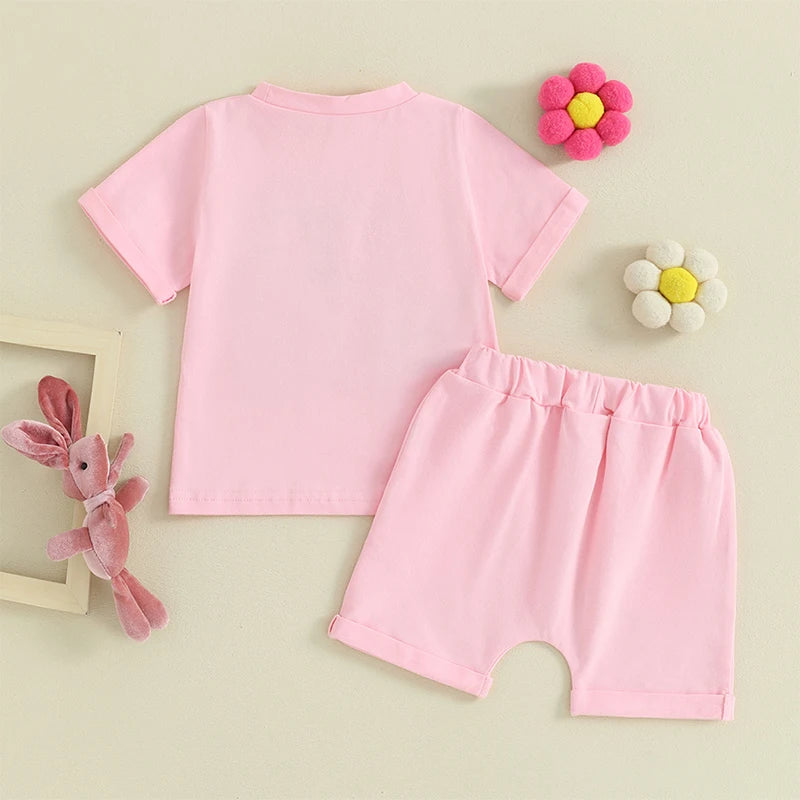 Whether she's hunting for eggs or just enjoying the spring weather, this set will keep her stylish and comfortable.