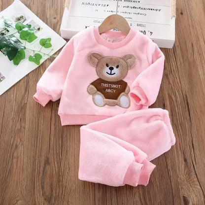 Get your little ones cozied up in these Flannel Pajamas! These fashion-forward sets are perfect for chilly nights.