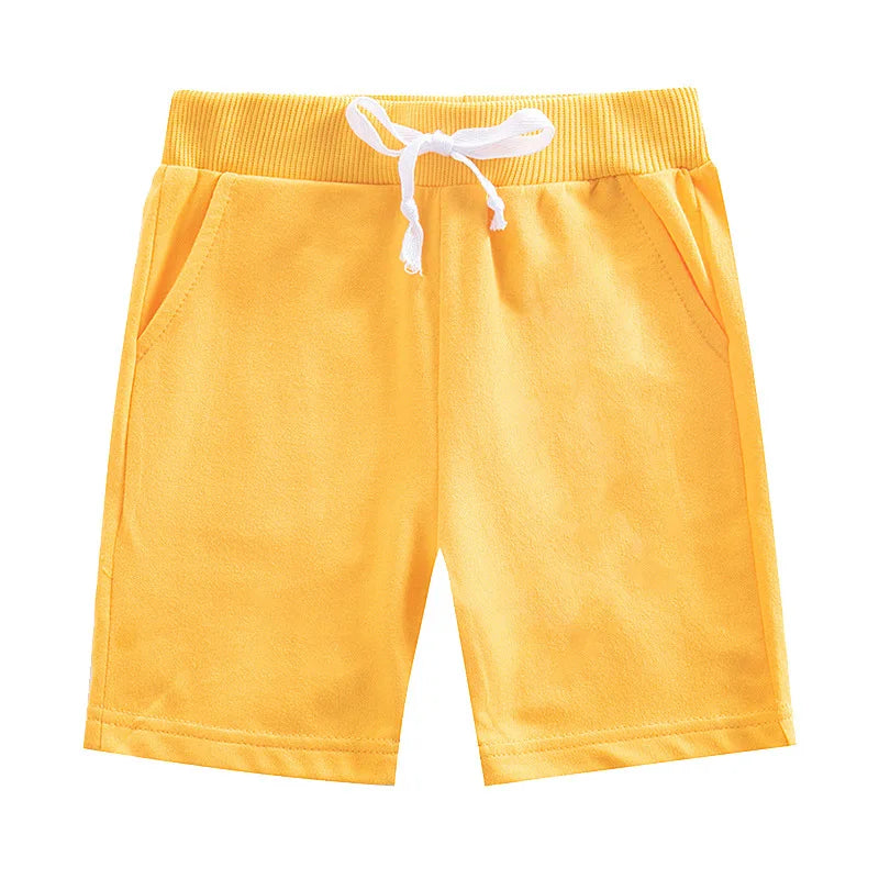 Let the boys make a splash and get in on the fun with these sweet, candy-color Casual Beach Shorts!