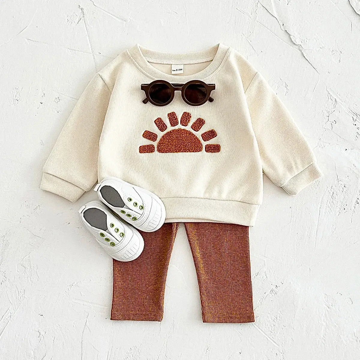 Get your little one ready for an autumn adventure with our fun and fashionable 2PC set!