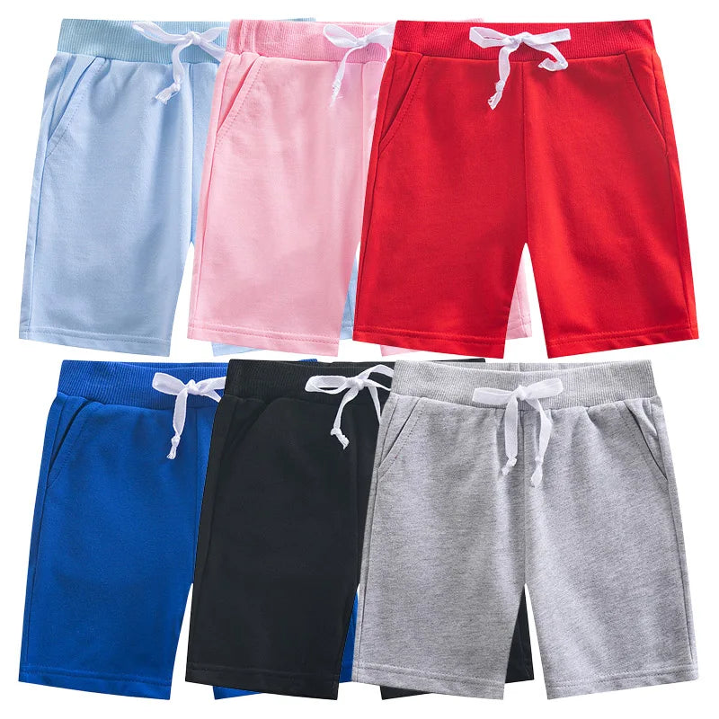 Let the boys make a splash and get in on the fun with these sweet, candy-color Casual Beach Shorts!