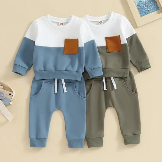 Made from 70% cotton, 22% polyester, and 8% spandex, these cozy long sleeve sweatsuit sets are perfect for casual wear.