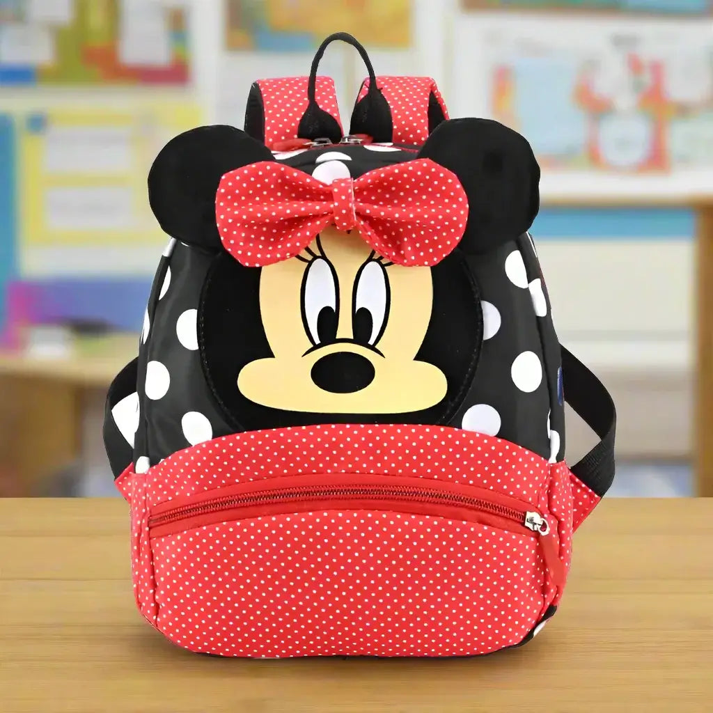 Kids Back To School Cartoon Minnie Backpacks