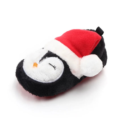 Give your little one the gift of warm, protected feet this winter with our Winter Christmas Infants Soft Sole Shoes!