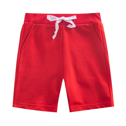 Let the boys make a splash and get in on the fun with these sweet, candy-color Casual Beach Shorts!