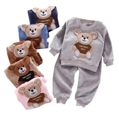 Get your little ones cozied up in these Flannel Pajamas! These fashion-forward sets are perfect for chilly nights.