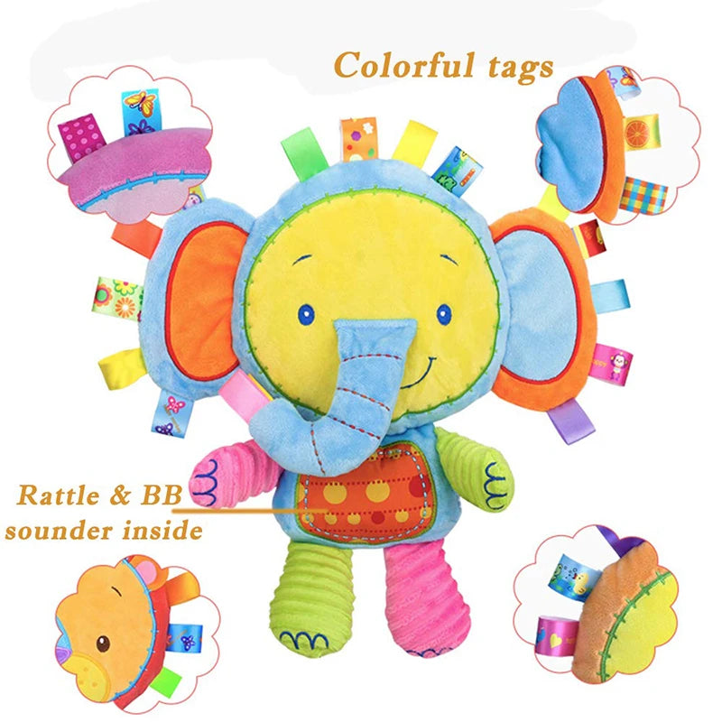 Baby Toy with Built-in Rattles Cute and Eye-Catching Design for Infants and Toddlers