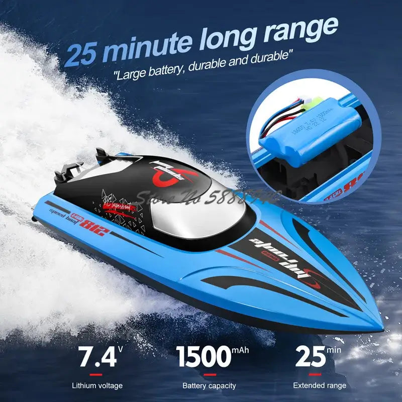 Waterproof Remote Control High Speed Boat 2.4G