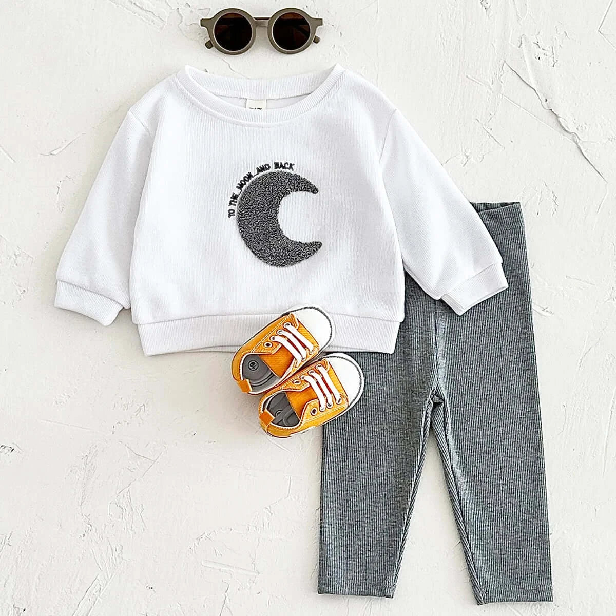 Get your little one ready for an autumn adventure with our fun and fashionable 2PC set!