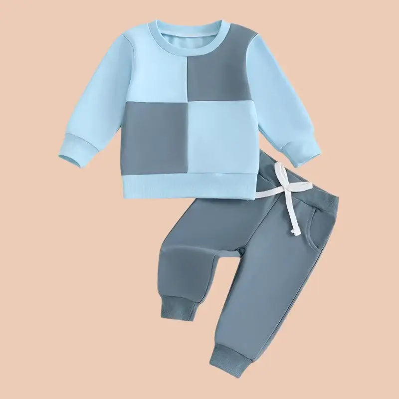 Introducing our Autumn Newborn Boys Long Sleeve Block Color Top+Pants! it's not only soft and comfortable, but also durable.