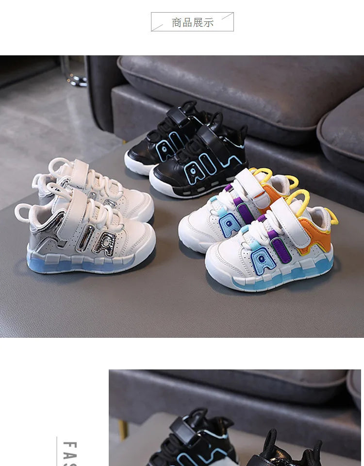 Summer Kids Toddler Girls/Boys Cool Colors Kids Sneakers