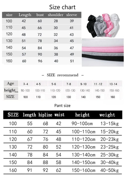 Your daughter's new favorite outfit just arrived—the Girls Winter Hoodie Printed Cartoon Sweatshirt+Long Pants is so cozy, she might refuse to take it off.