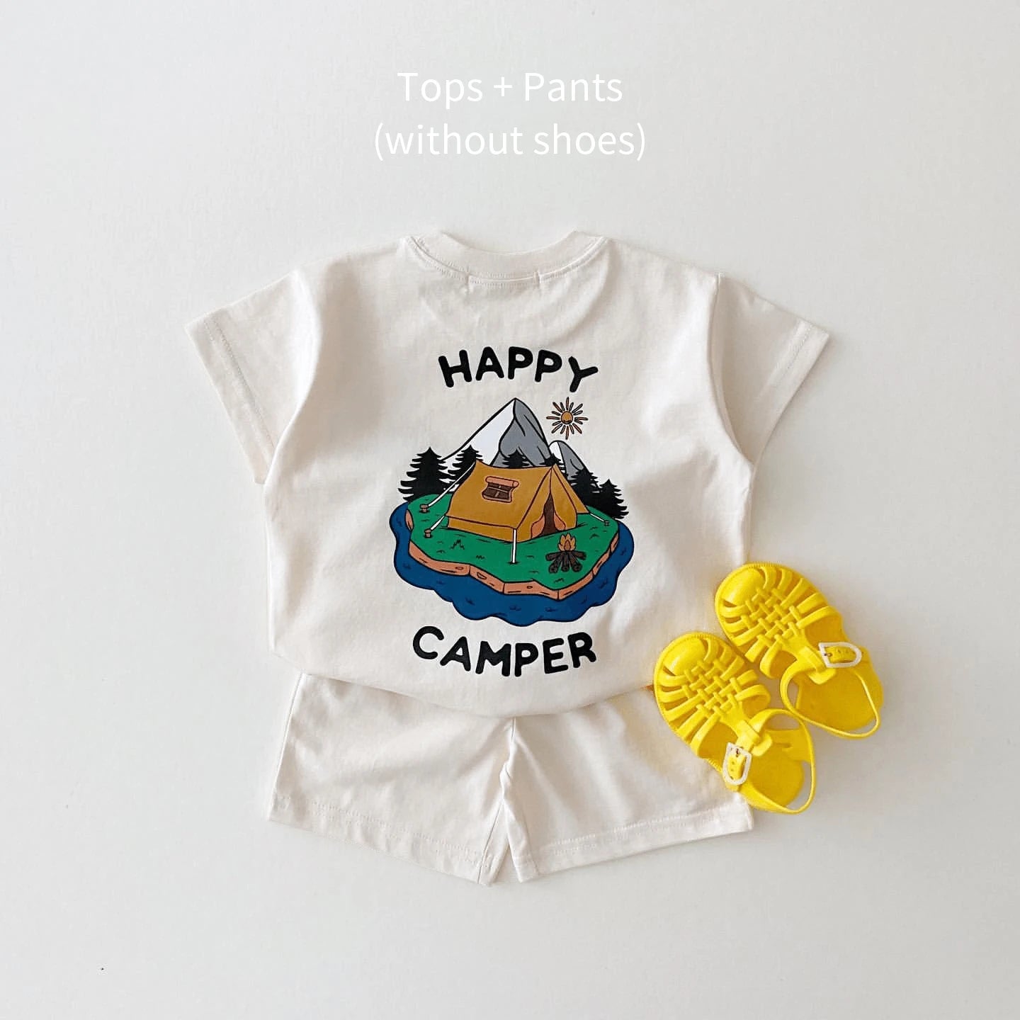 Summer Toddler Boys Happy Camper 2PC Set