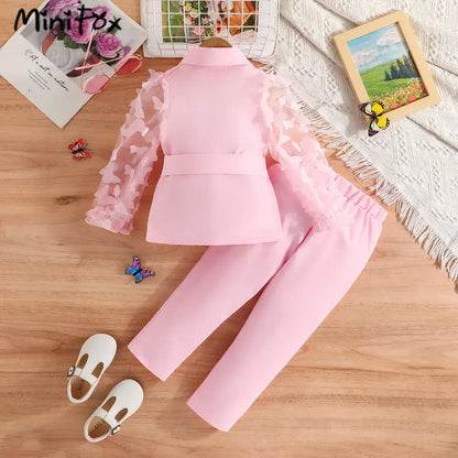 The 100% polyester material is perfect for the autumn season, keeping your little girl comfortable and stylish.