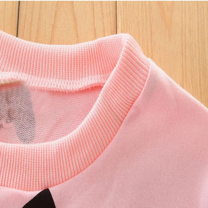 Dress your little sweetheart in this adorable Toddler Girls Autumn Heart Sweatshirt-Skirt Leggings featuring a heart-print sweatshirt, skirt, and leggings made from soft polyester. 