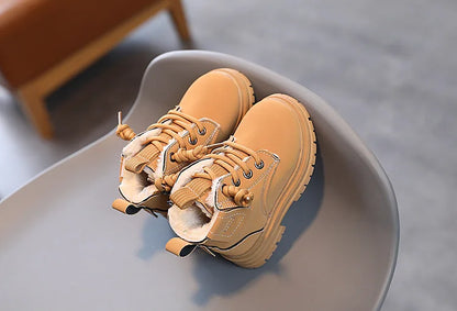 These aren't your average snow boots—they're the stylish Kids Winter Fashion Side Zipper Boots your kiddo's feet have been waiting for!