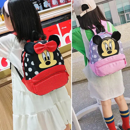 Kids Back To School Cartoon Minnie Backpacks