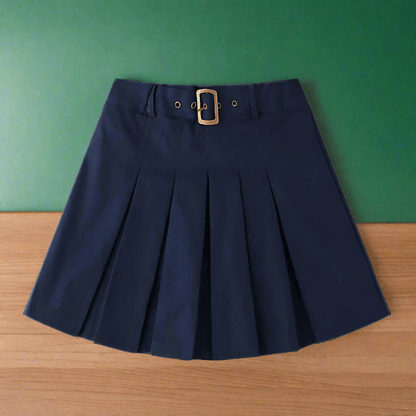 Get your little girl ready for school with our Back To School Uniform Pleated Scooter Skirt!