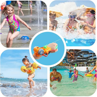 Wrist Squirt Water Toy Guns For Swimming Pool or Beach