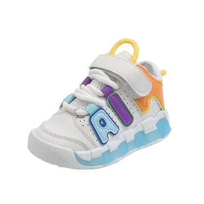 Watch your little ones run free in our Autumn Cool Colors Sneakers! Made with anti-slip material and sturdy rubber outsoles.