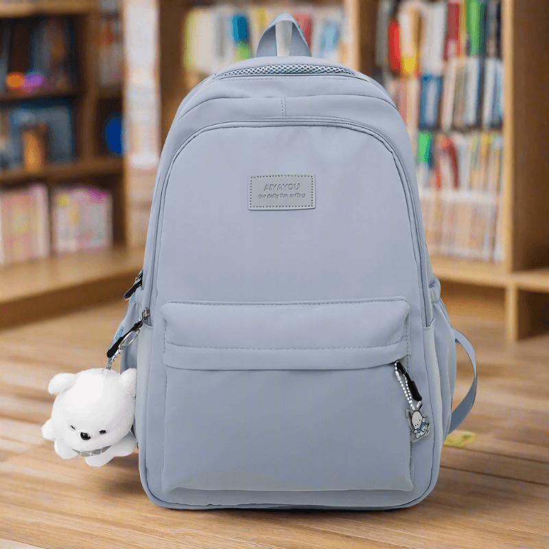 This lightweight, high capacity backpack is perfect for students heading back to school!