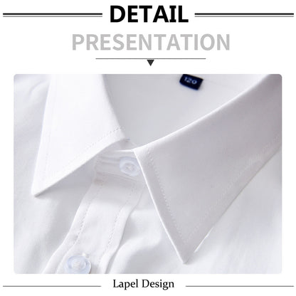 This Boys Student Uniform Button Down Shirt is a sophisticated addition to school wardrobes.