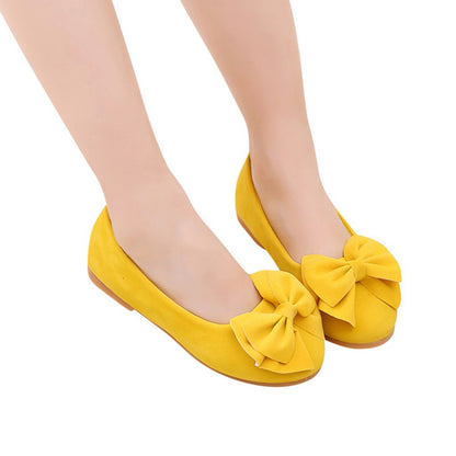 Make sure your little girl is the belle of the ball with these adorable bowknot soft slip-on Party Dance Shoes!